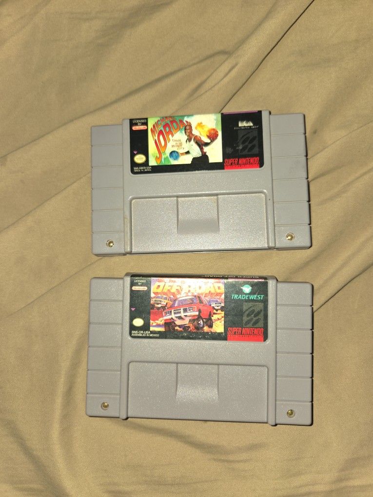 Super Nintendo Game's