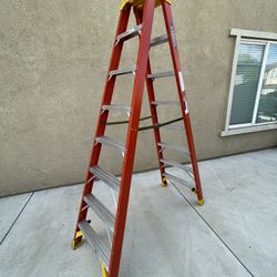 8ft Werner Double Sided Ladder 