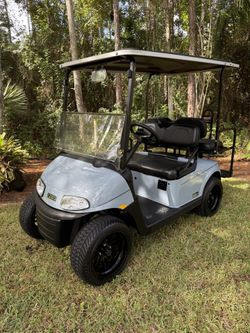 MINT CUSTOM 48 VOLT EZGO RXV GOLF CART!! LITHIUM 4 SEATER!!