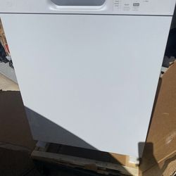 GE 24 in. Built-In Tall Tub Front Control White Dishwasher with 60 dBA, ENERGY STAR