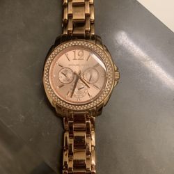Michael Kors Rose Gold Watch