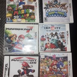 Nintendo 3ds and ds Games