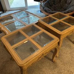 Coffee Table and 2 End Tables