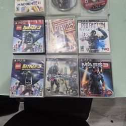 Ps3 Games $90 For All Of Them In Good Condition 