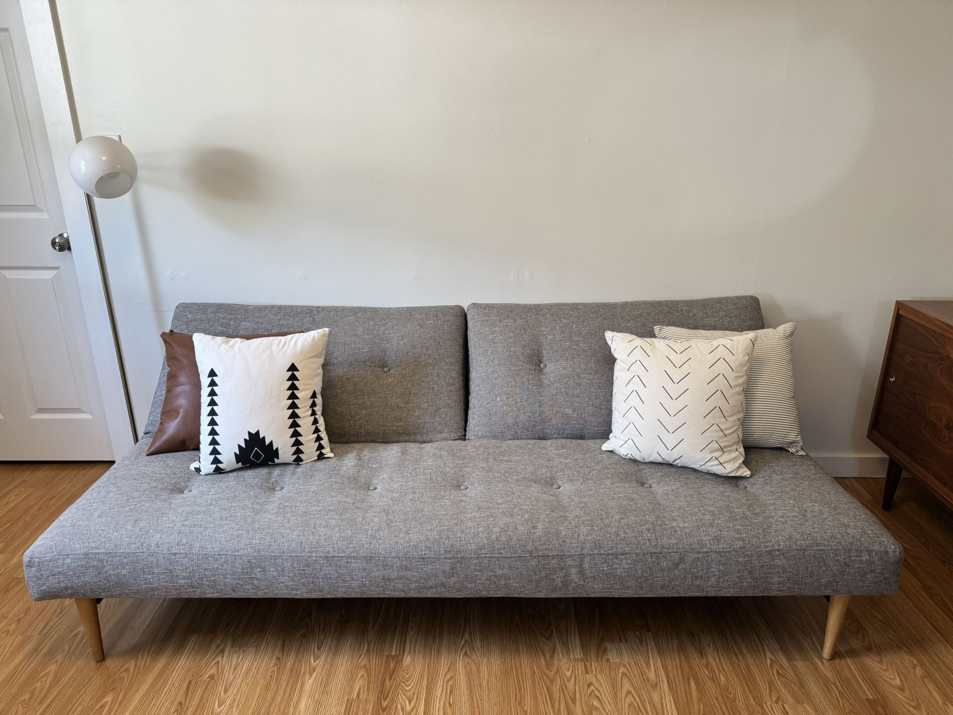West Elm Mid-Century Modern Sofa Futon