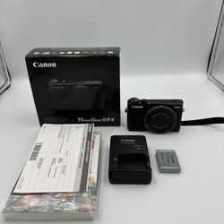 Canon G9X MK1 – Pocket Camera w/ Small LCD Flaw, Works Perfectly