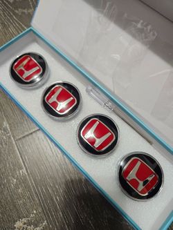 BRAND NEW 4PCS HONDA 58MM LED ILLUMINATED WHEEL RIM CENTER CAPS HUBS COVER FOR HONDA FIT