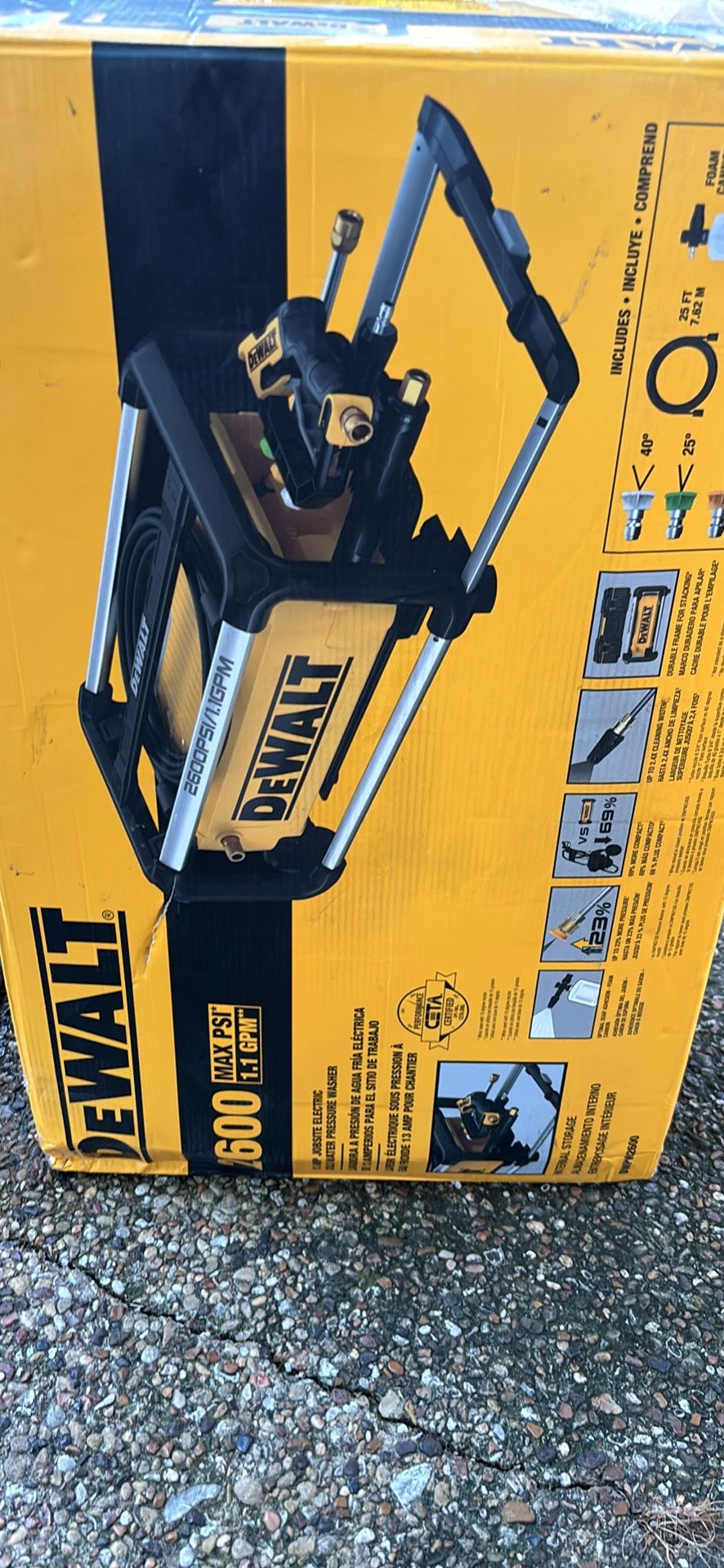 Dewalt Pressure Washer Electric 2600 Psi