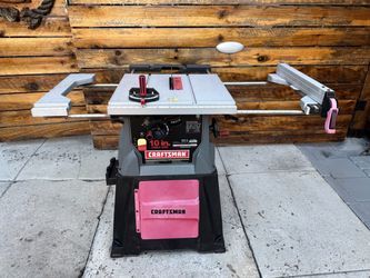 Craftsman table saw