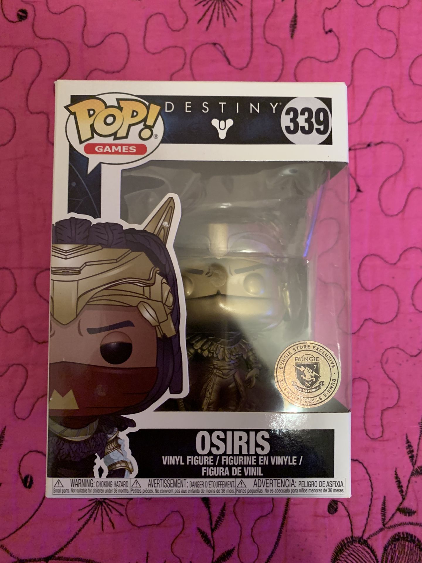 Destiny Gold Osiris Funko Pop
