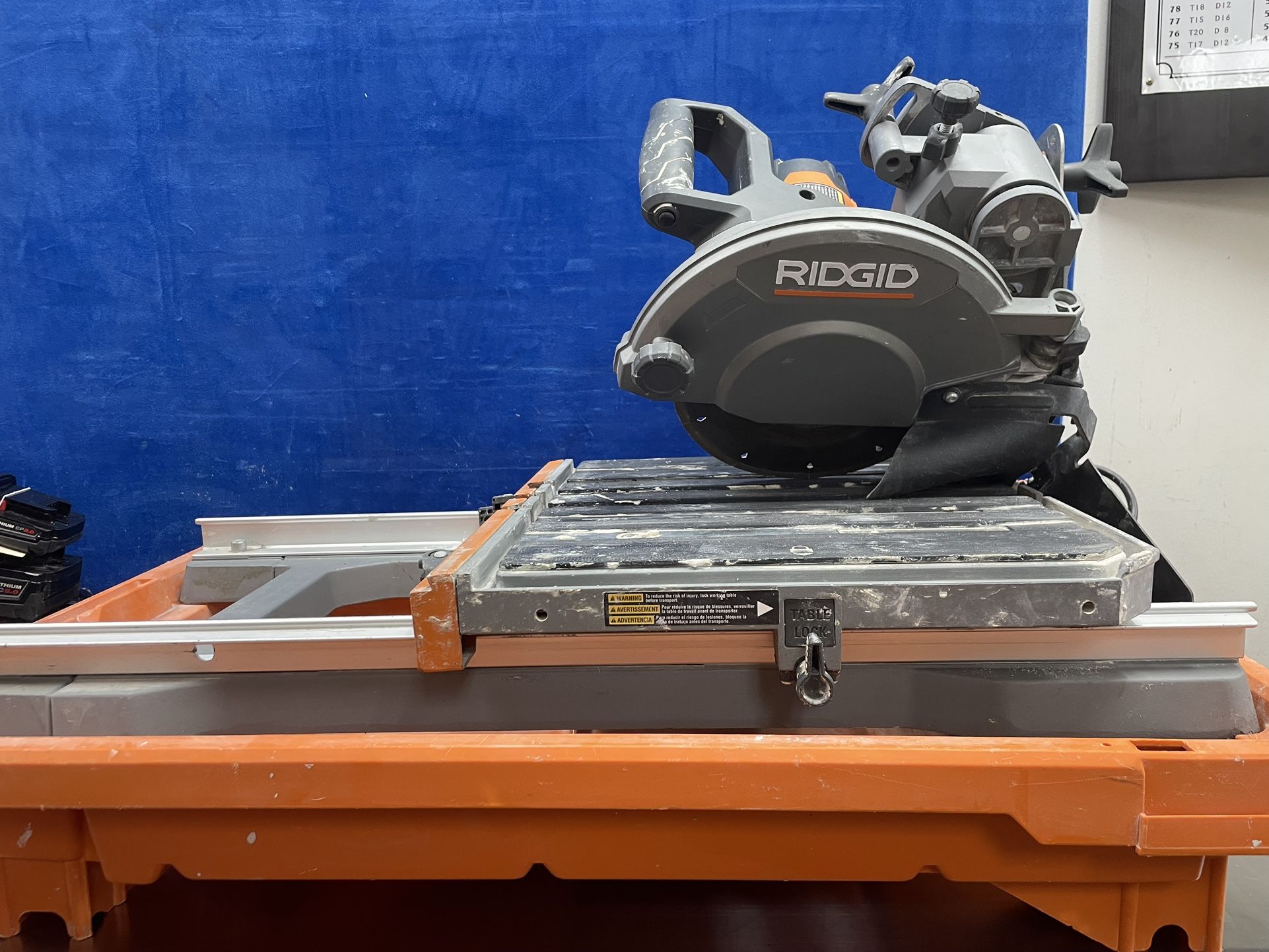 Ridgid Tile Cutter