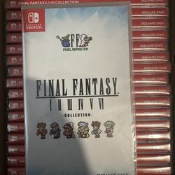 Final Fantasy 1-6 Pixel Remaster Nintendo Switch New Sealed