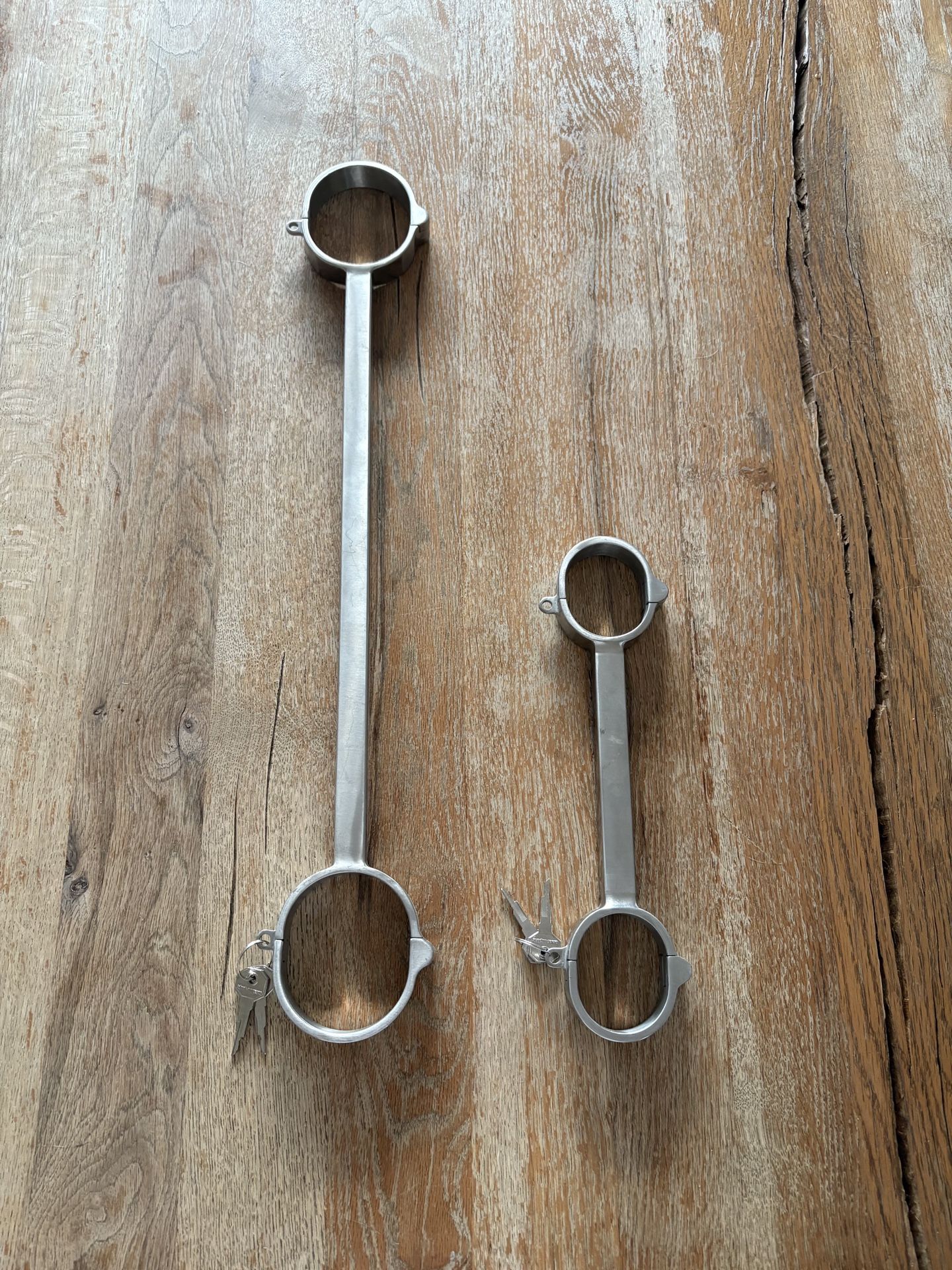 Heavy Stainless Bdsm Play Bondage Set