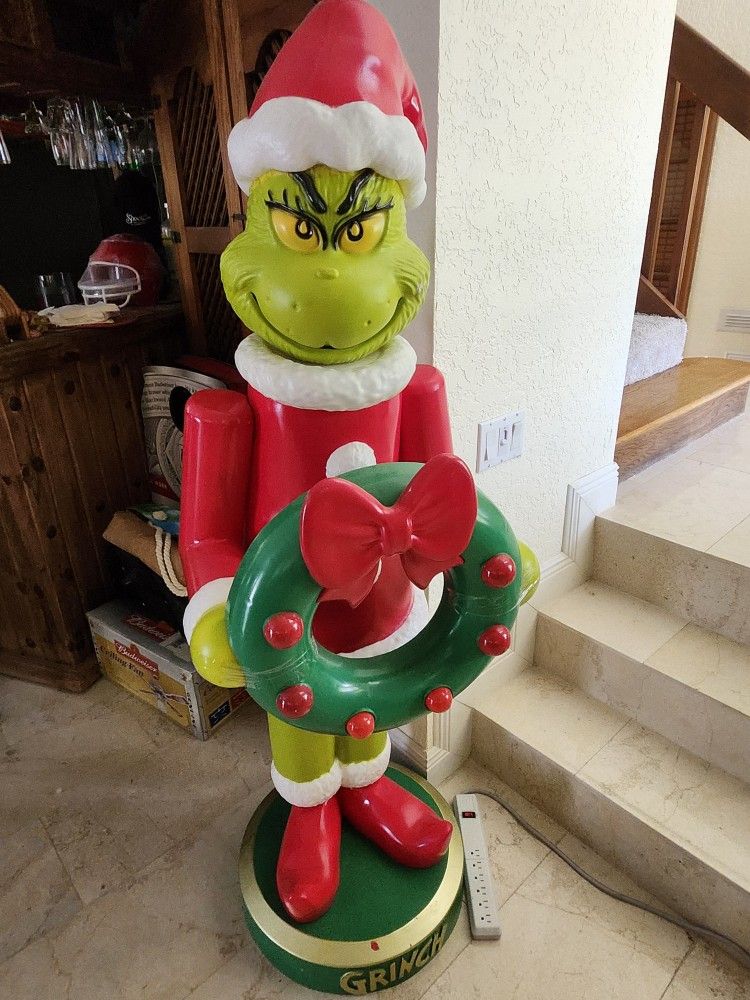 Grinch Blow Mold Christmas Decoration