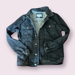 Black Denim Jacket Size L