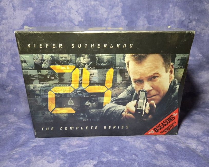 24: The Complete Series DVD Box Set, NIB Sealed 2010