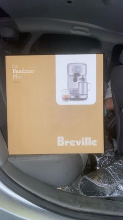 Brand New Breville The Bambino Plus Espresso Machine