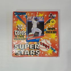 ⚾️ 1991 Donruss Superstars 20 Cards - Sealed