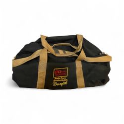 Allens Boots x Wrangler Duffel Bag — Austin, Texas — Black Canvas