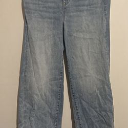 Jeans wide leg denim size (12 regular)
