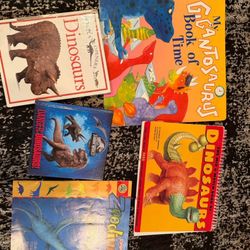 Dinosaurs And Dragons Large Figures And Books 