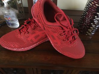 Good condition gel lyte 3 red black size 11