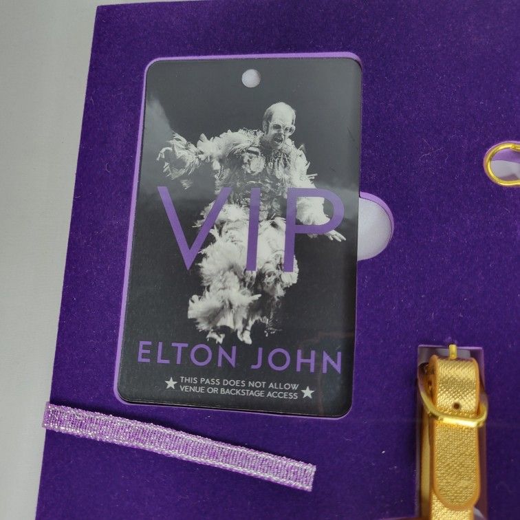 Elton John Yellow Brick Road Farewell Tour VIP Merchandise Package