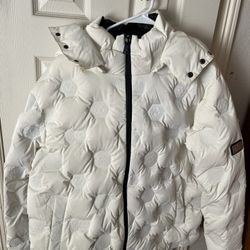 White Men’s Puffer Jacket