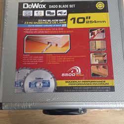 Dado Blade Set 10 Inch Saw