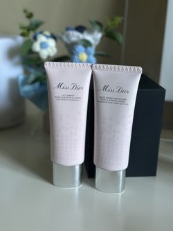 NEW Miss Dior Rose Sorbet Shimmering Body Gel & Granita Exfoliating Body Shower Milk
