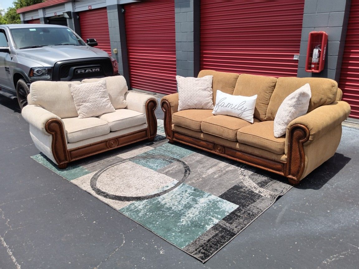 Couch and Loveseat 