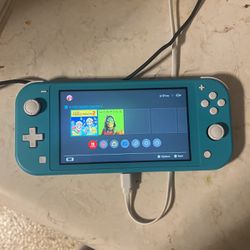 Nintendo Switch Lite In Blue/aqua 