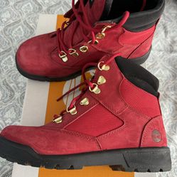 Timberland Field Boot Red Size 5m