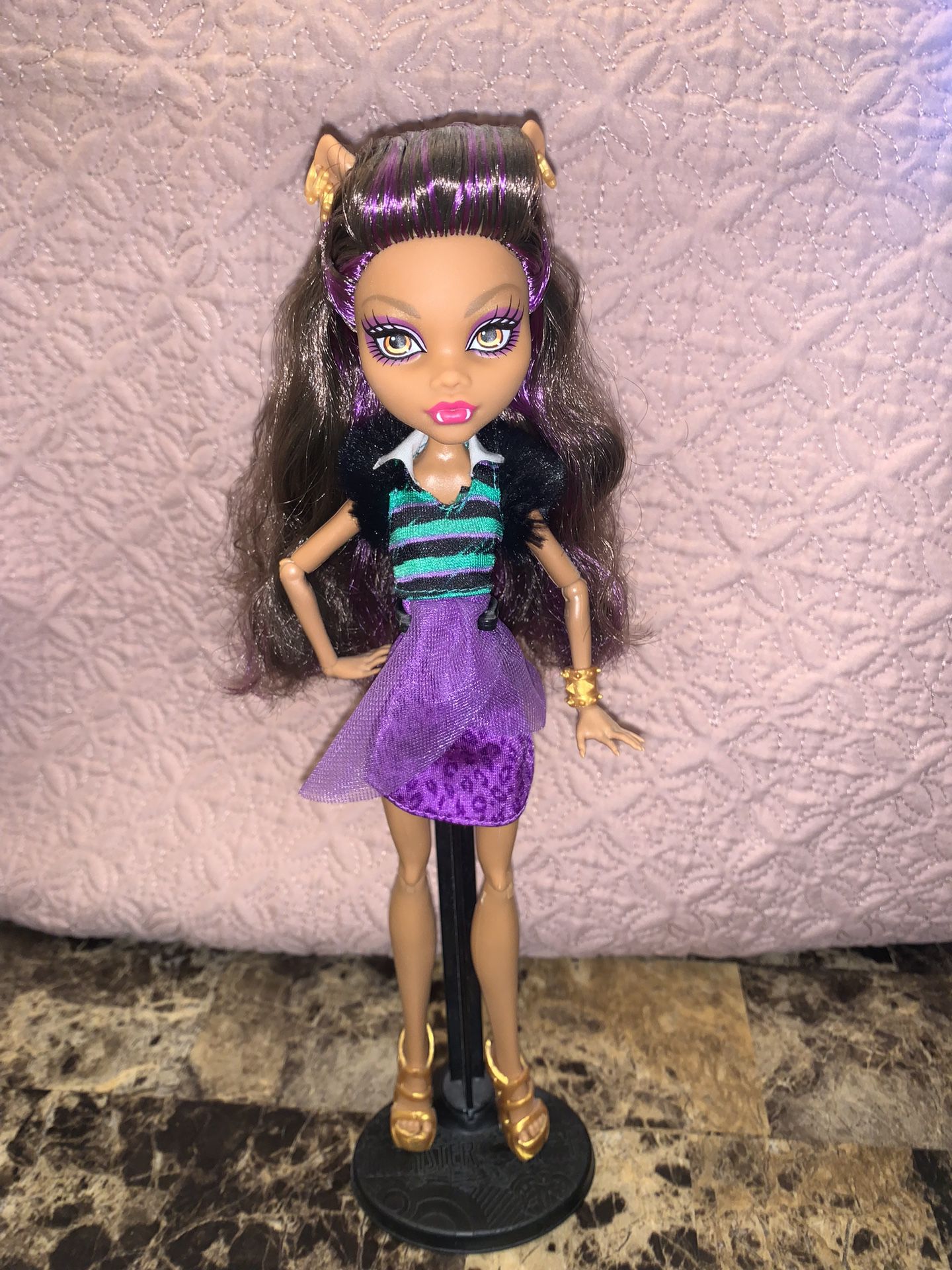 Monster High A Pack of Trouble Clawdeen Wolf Doll