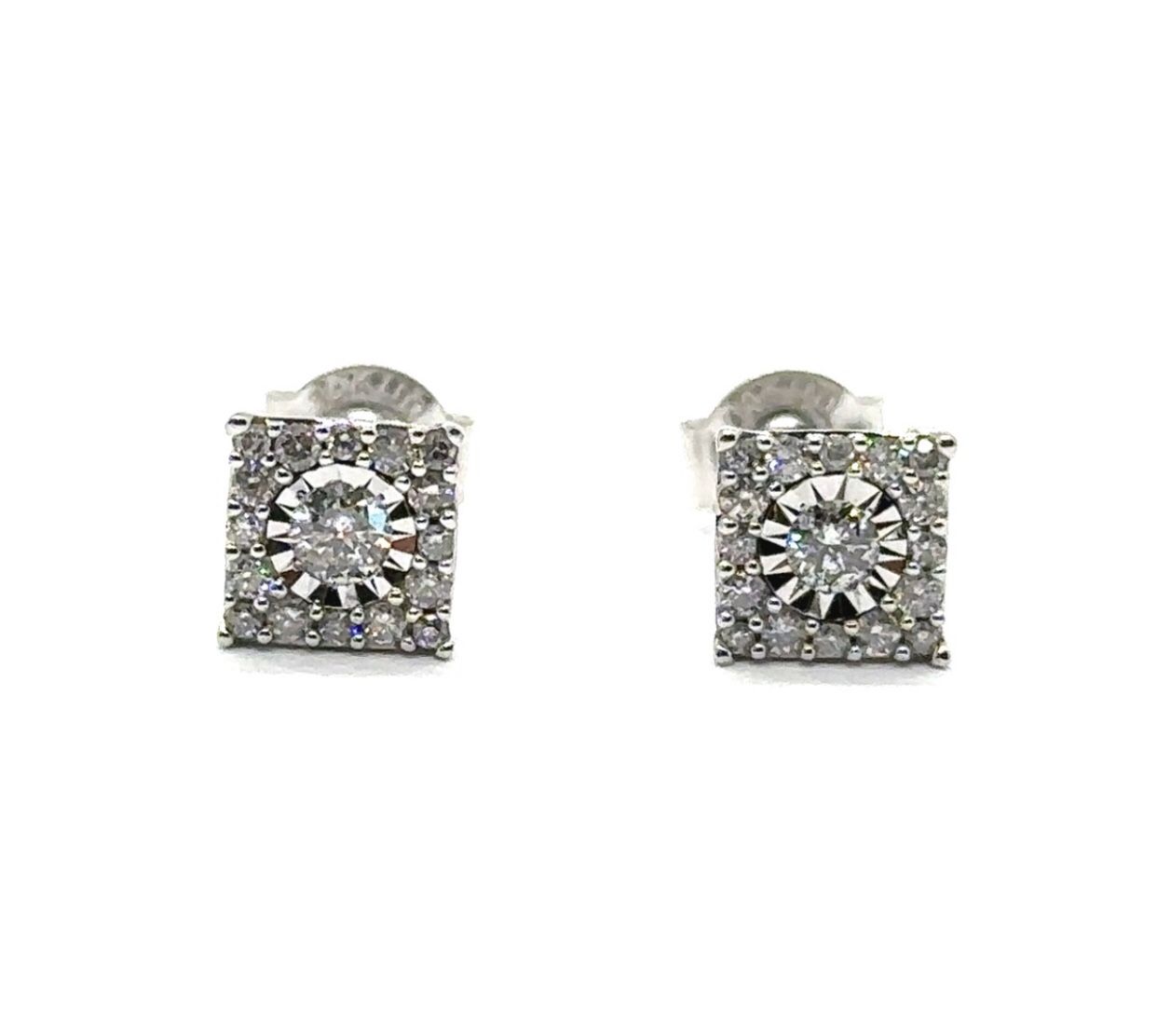 14K WG Diamond Earrings .48ctw EPJ029771