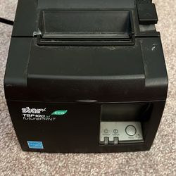 Star TSP100II Eco futurePRNT Thermal POS Receipt Printer USB W/ Power Cord