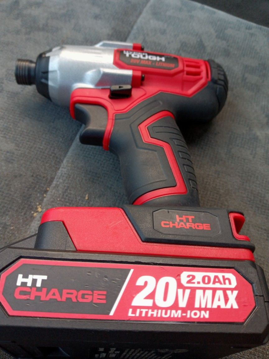 Impact Drill 20v Hyper Tough 2 Battery 