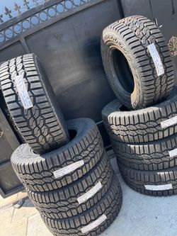 35x12.50r18 Hankoon tires nuevas con 70,000 millas de garantÃa las 4