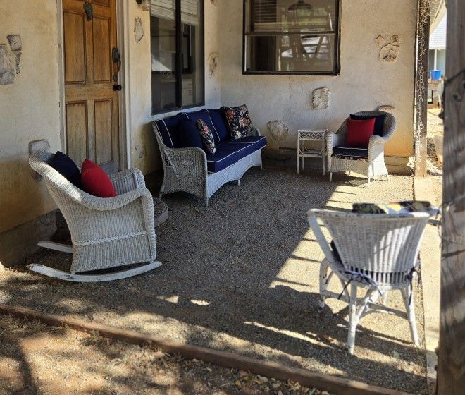 Antique Wicker Furniture Set