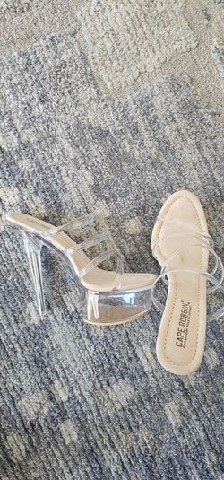 Clear Platform Heels