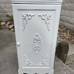Decorative White Cabinet