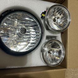 Harley Headlight And Passing Lamp Bulbs