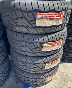 275/55R20 Arroyo Razo Set Of 4 New Tires