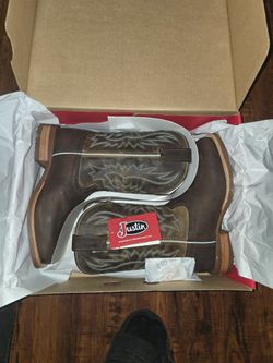 Justin Western Boots Size 8 Mens