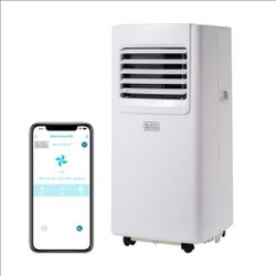 Black+Decker 5,100 BTU Smart Portable Air Conditioner with Remote 258sqft