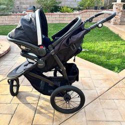 Jogger Stroller With Car seat And Base Graco 