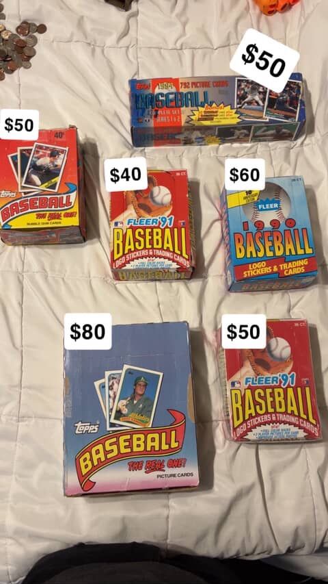80s/90s Complete Set Baseball Cards.