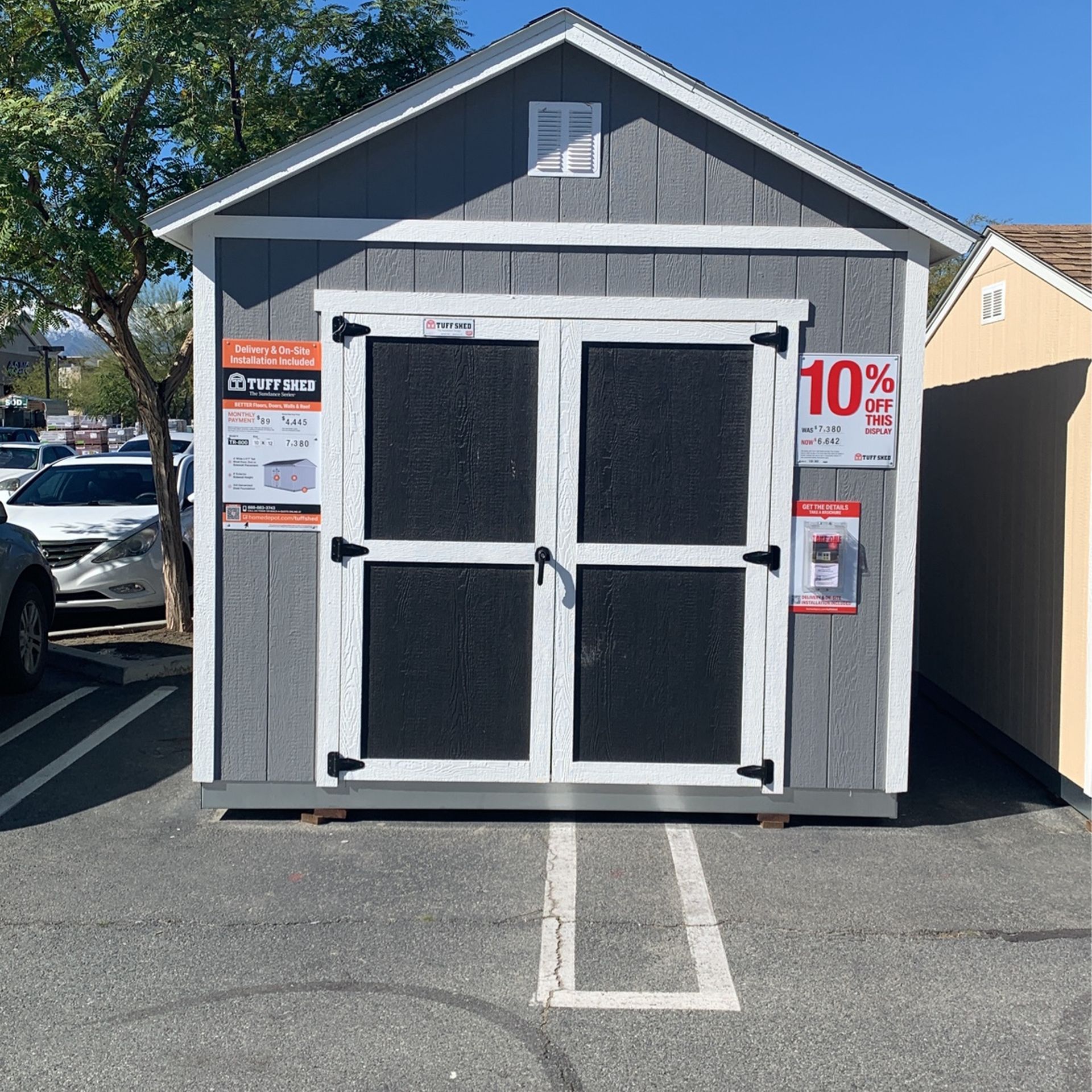 Tuff Shed Sundance TR-800 10x12 Was $7,380 Now $6,642 10% Off Financing Available!