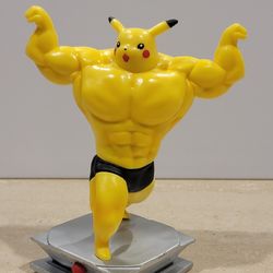 Buff Pikachu Figure No Box