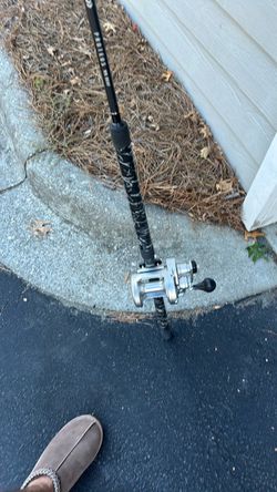 Shimano Speedmaster 25 2 with daiwa proteus wn 80hf rod